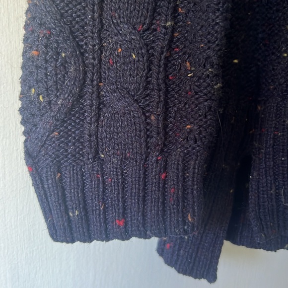 Urban Outfitters BDG Navy Blue Speckled Pullover Sweater - Men’s S - Picture 5 of 12